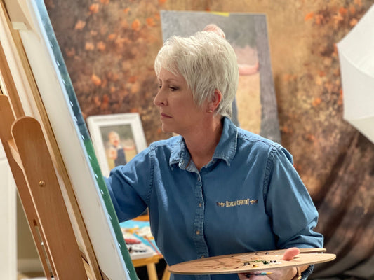 Kim Hannan painting