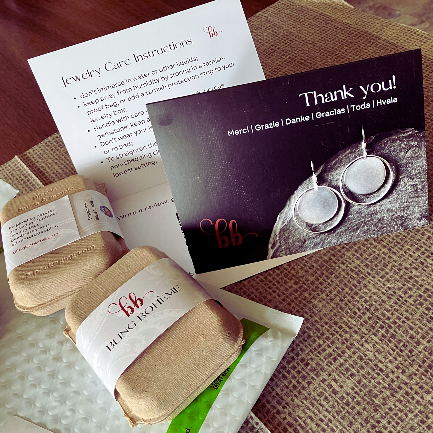 Our recyclable packaging