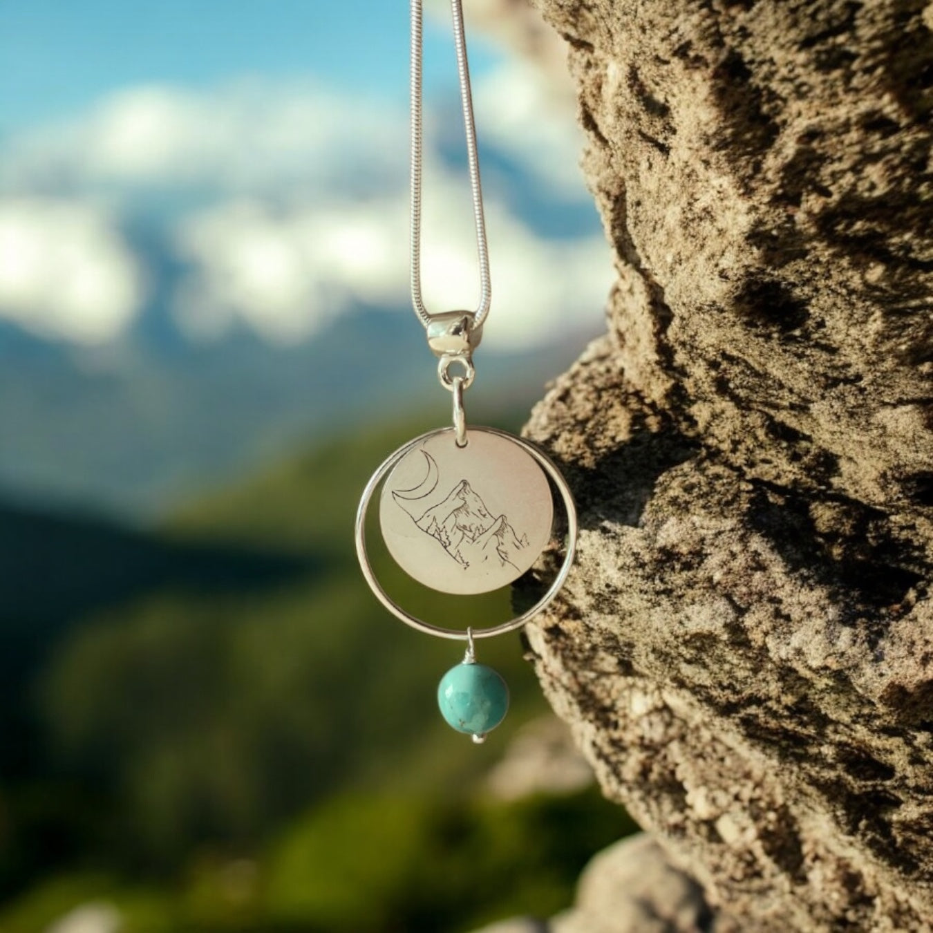 Turquoise Necklace - Mountain