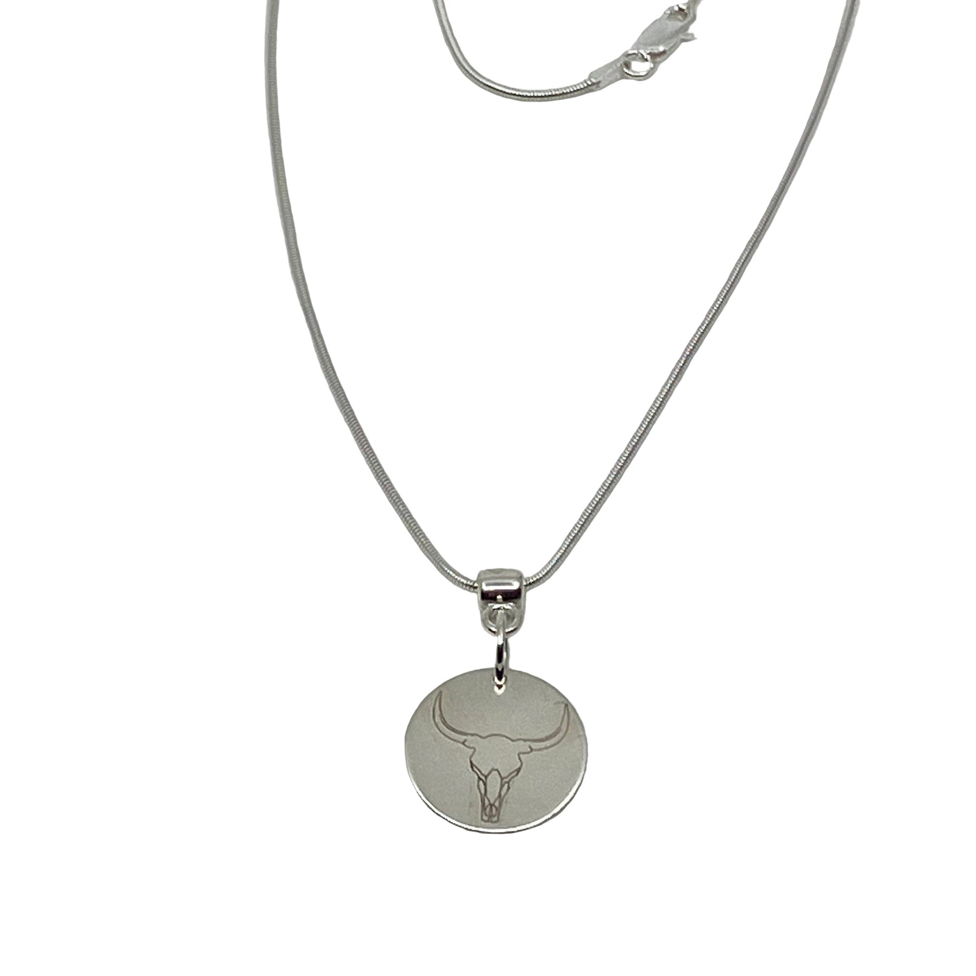 18in Minimalist Silver Necklace