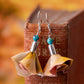 Short Fall Flower Earrings