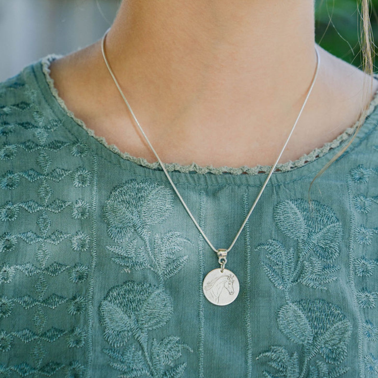 18-Inch Minimalist Sterling Silver Necklace