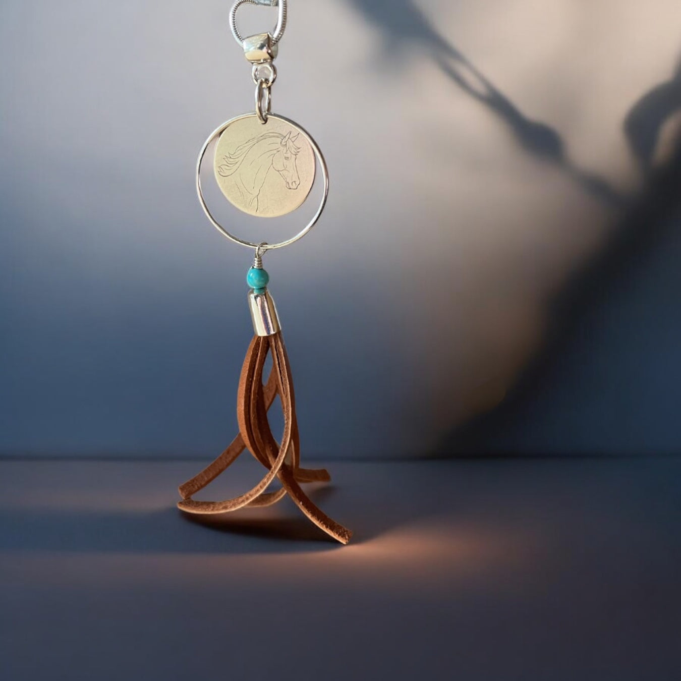 Brown Fringe Necklace - Freedom
